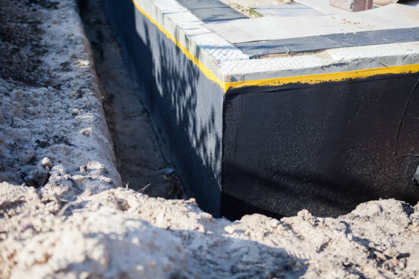 Residential Emergency Waterproofing installation at a Maple Plain, MN home by SJ Waterproofing Pros